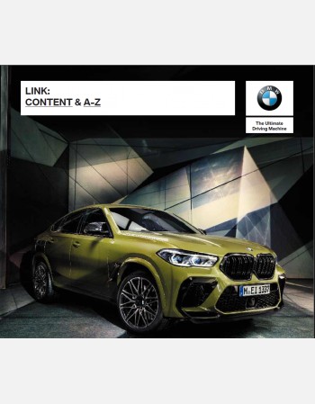 bmw x6 2020 owners manual